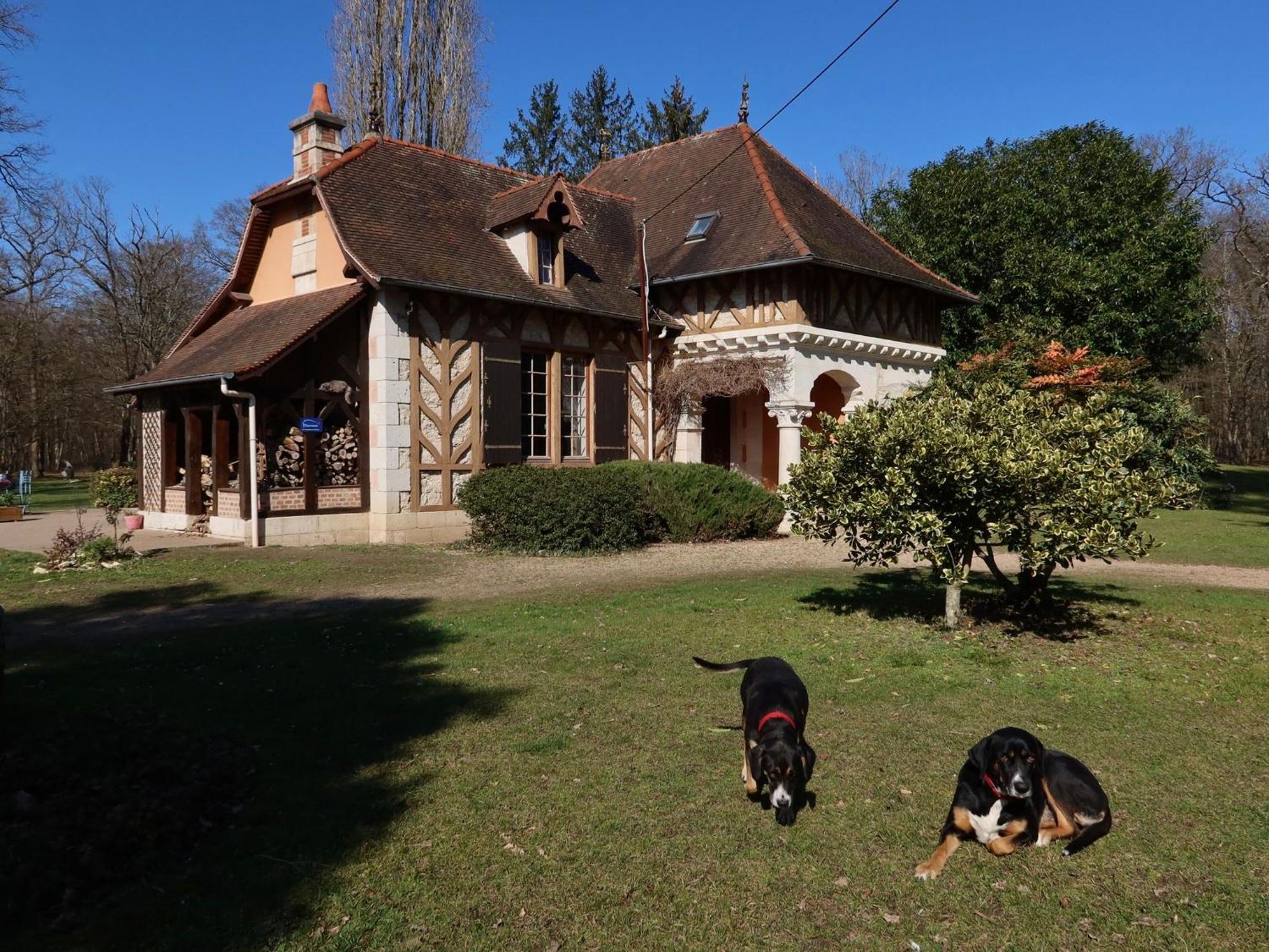La Faisanderie Saint-Florent-sur-Cher Exteriör bild